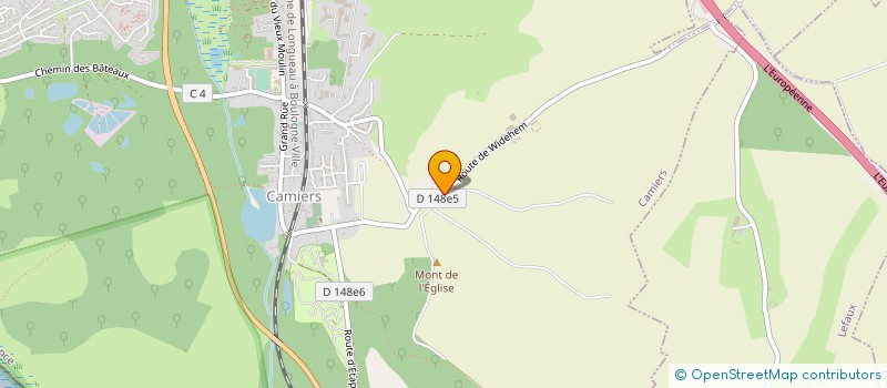 localisation de l'entreprise OPALE'LUZ  CAMIERS