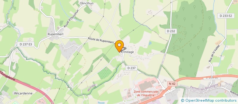 localisation de l'entreprise OPALE MERCHANTS à WIMILLE