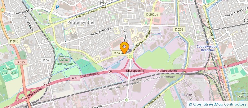 localisation de l'entreprise OPALE NETTOYAGE à DUNKERQUE