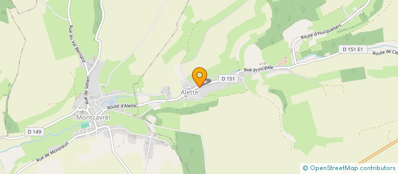 localisation de l'entreprise OPALE ORTHOPEDIE  ALETTE