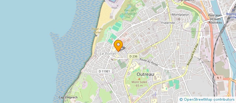 localisation de l'entreprise OPALE PERSPECTIVES  LE PORTEL