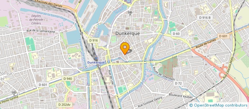 localisation de l'entreprise OPALE PISCINES à DUNKERQUE