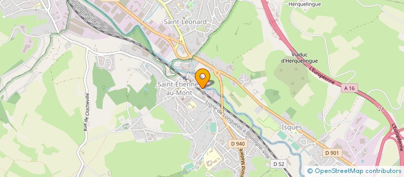 localisation de l'entreprise OPALE PLATRERIE à SAINT-ETIENNE-AU-MONT