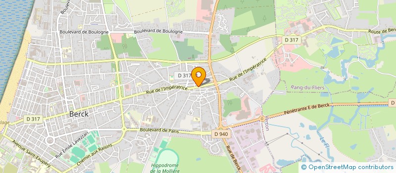 localisation de l'entreprise OPALE PRESSING à BERCK