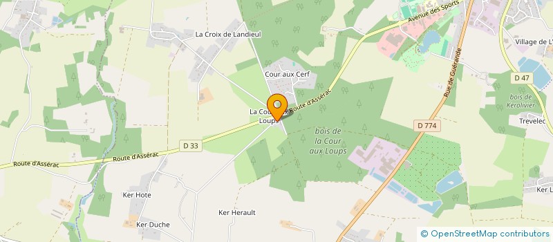 localisation de l'entreprise OPALE PSYCHOLOGIE à HERBIGNAC