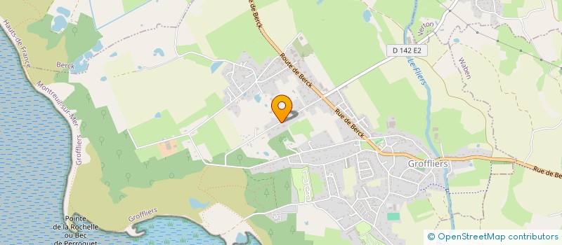 localisation de l'entreprise OPALE RIDE à GROFFLIERS