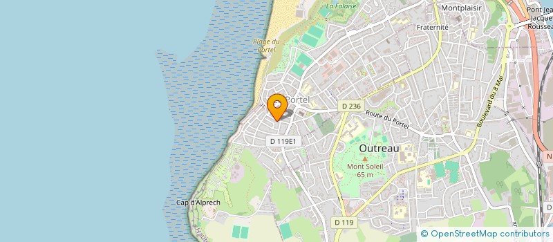 localisation de l'entreprise OPALE RUNNING à SAINT-MARTIN-BOULOGNE