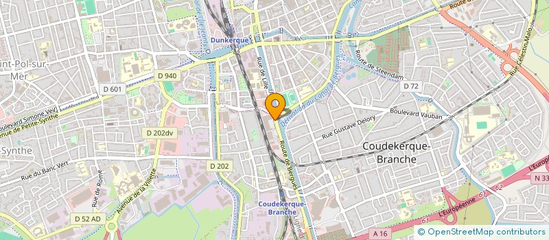 localisation de l'entreprise OPALE SERVICE MANUTENTION OSM à COUDEKERQUE-BRANCHE