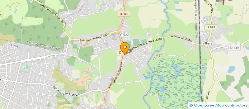 localisation de l'entreprise OPALE SOL SYSTEM  CUCQ