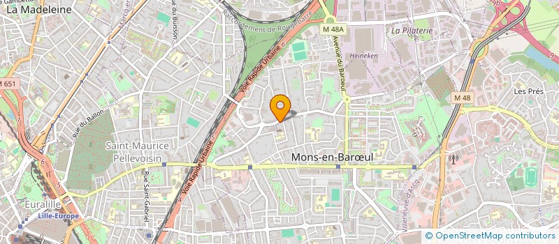 localisation de l'entreprise OPALE SPA  MONS-EN-BARUL