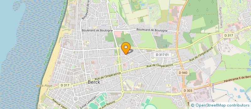 localisation de l'entreprise OPALE TINY HOUSE  BERCK