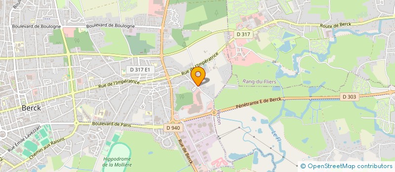 localisation de l'entreprise OPALE TOYS à BERCK
