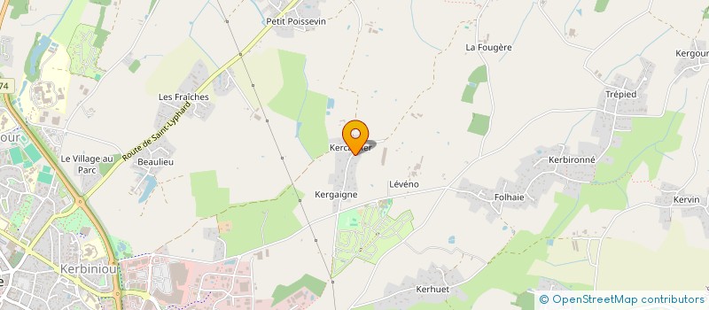 localisation de l'entreprise OPALESCENCE  GUERANDE