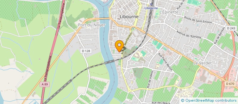 localisation de l'entreprise OPALHE ESG ADVISOR à LIBOURNE
