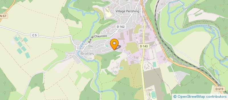 localisation de l'entreprise OPALIA à CHAUMONT