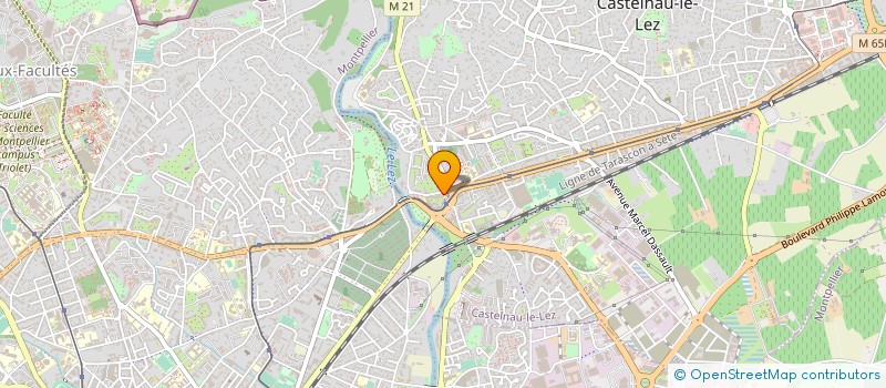 localisation de l'entreprise OPALIA GROUPE à CASTELNAU-LE-LEZ