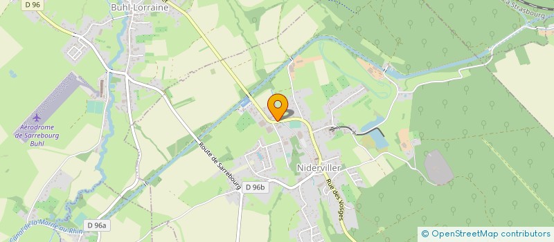 localisation de l'entreprise OPALINE  NIDERVILLER