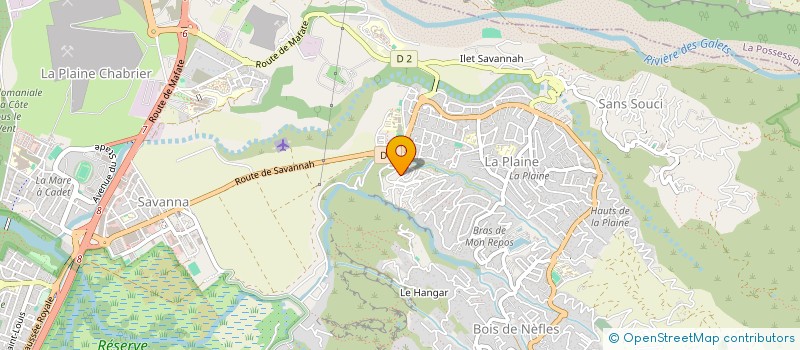 localisation de l'entreprise OPALINE à SAINT-PAUL
