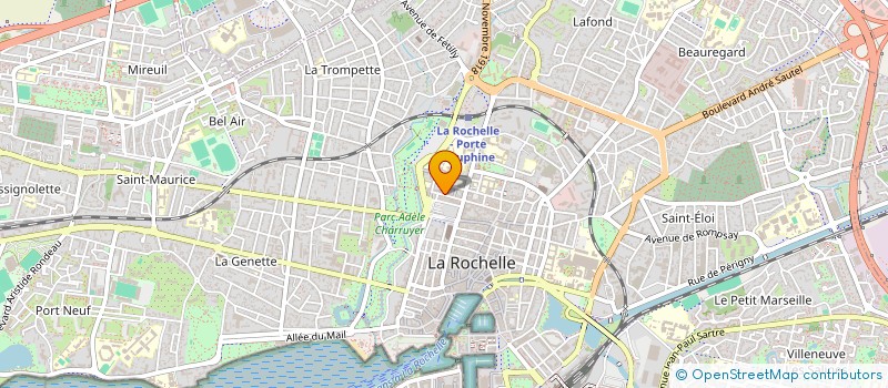 localisation de l'entreprise OPALINE  LA ROCHELLE