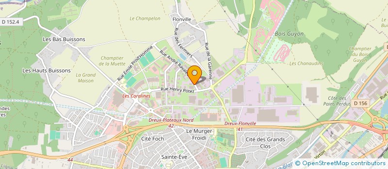 localisation de l'entreprise OPALINE LOCATION à DREUX
