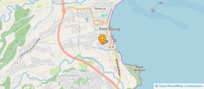 localisation de l'entreprise OPALINE WAVE PISCINE à PETIT-BOURG