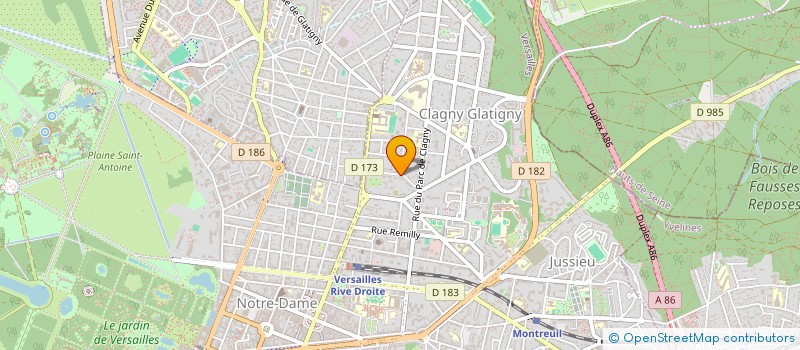 localisation de l'entreprise OPALIT SOLUTIONS  VERSAILLES