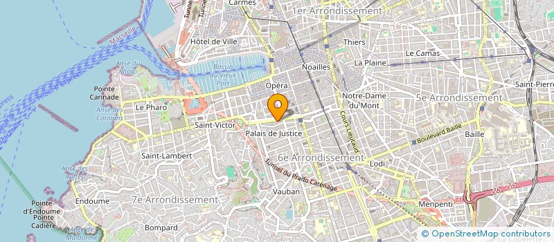 localisation de l'entreprise OPALITUDE  MARSEILLE