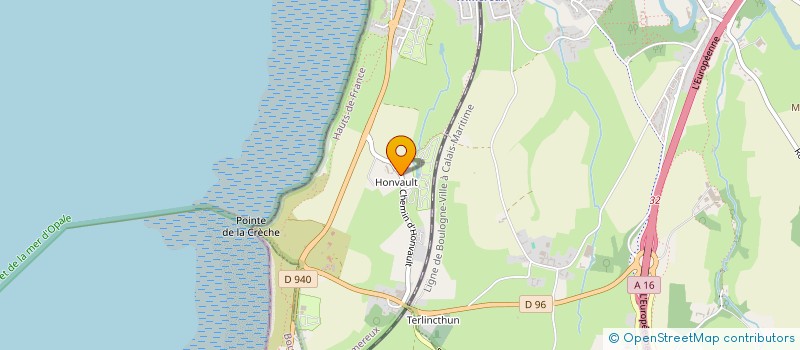 localisation de l'entreprise OPALIX  WIMEREUX