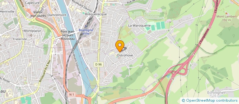 localisation de l'entreprise OPALYS COUVERTURE  SAINT-MARTIN-BOULOGNE