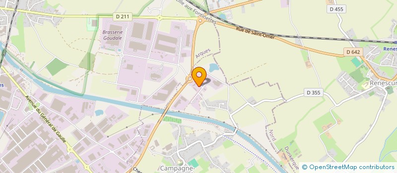 localisation de l'entreprise OPALYS DIGITAL  SAINT-OMER