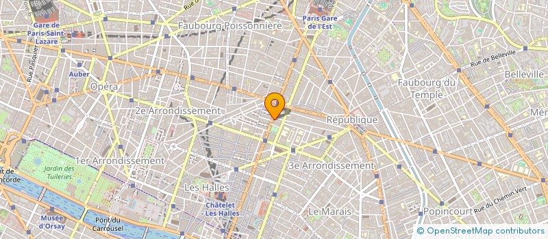 localisation de l'entreprise OPAM DIGITAL TECHNOLOGY  PARIS