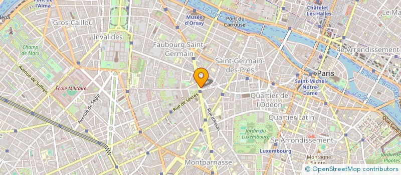 localisation de l'entreprise OPARASPAIL 1  PARIS