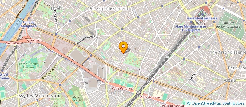 localisation de l'entreprise OPASE à ISSY-LES-MOULINEAUX