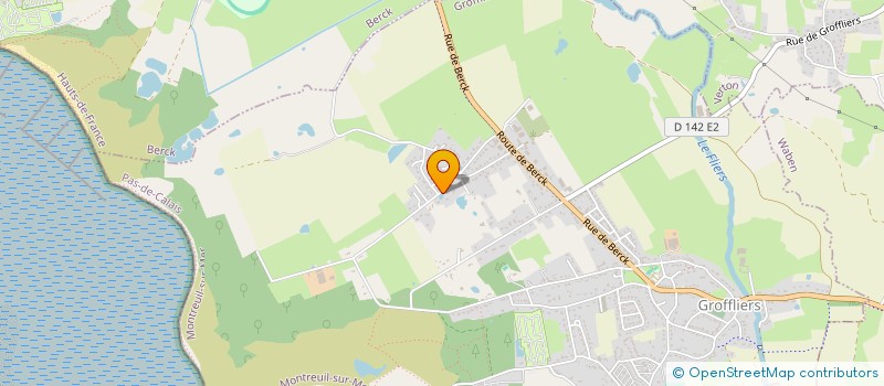 localisation de l'entreprise OPATLIE  GROFFLIERS