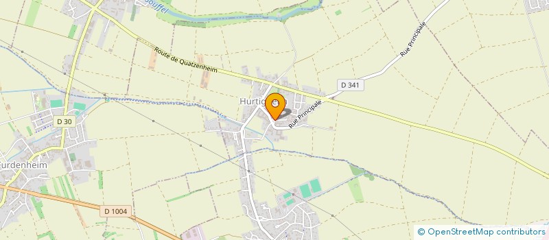 localisation de l'entreprise OPAZ  HURTIGHEIM