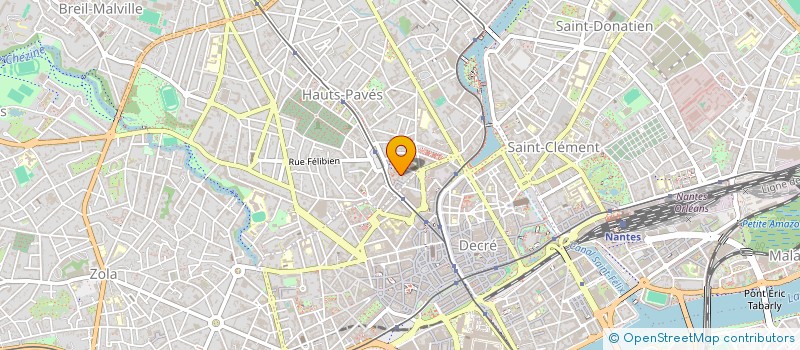 localisation de l'entreprise OPAZULINE à NANTES