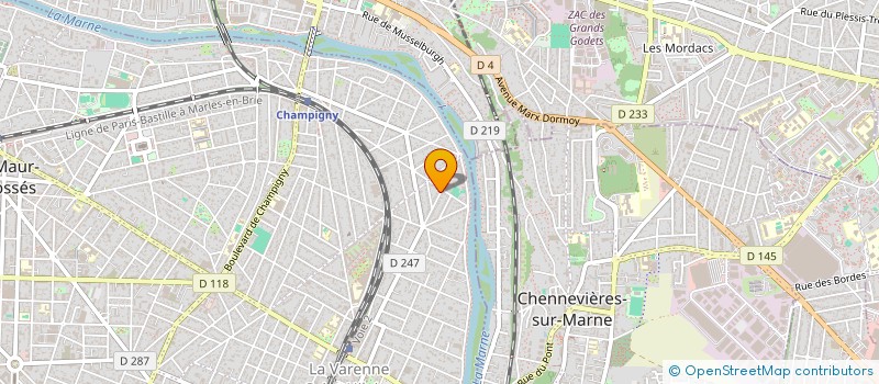 localisation de l'entreprise OPB EDUCATION  SAINT-MAUR-DES-FOSSES