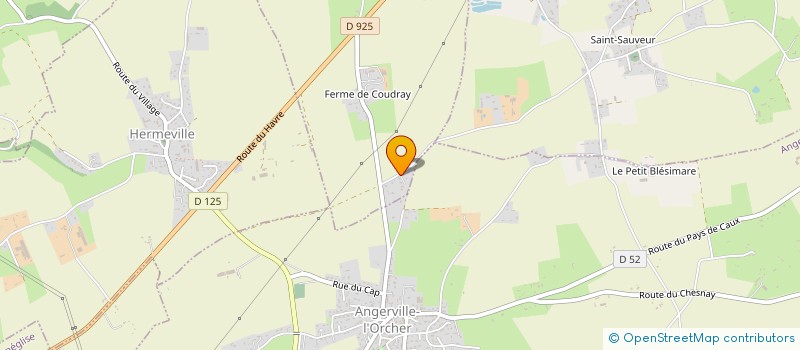 localisation de l'entreprise OPC  VERGETOT