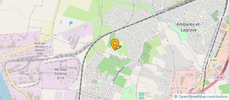 localisation de l'entreprise OPC  AMBARES-ET-LAGRAVE