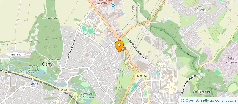 localisation de l'entreprise OPC CONSEIL à OSNY