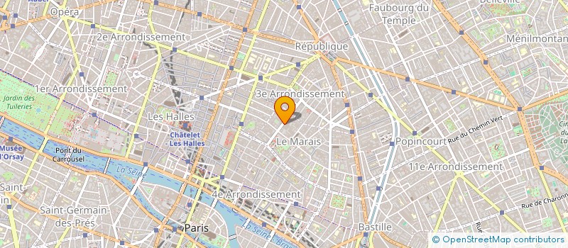 localisation de l'entreprise OPCA TRANSPORTS ET SERVICES  PARIS
