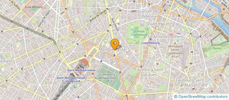 localisation de l'entreprise OPCI SUNLIGHT  PARIS