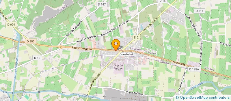 localisation de l'entreprise OPCO MAS DES HERBES BLANCHES  JOUCAS