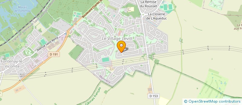 localisation de l'entreprise OPDVRY à MENNECY