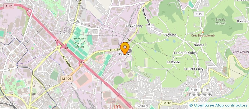 localisation de l'entreprise OPE  SAINT-ETIENNE