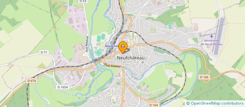 localisation de l'entreprise OPE à NEUFCHATEAU