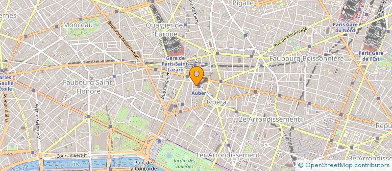 localisation de l'entreprise OPE  PARIS