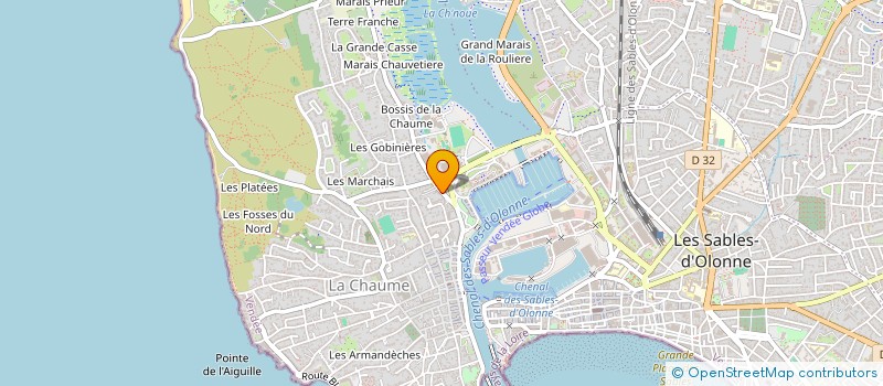 localisation de l'entreprise OPE à LES SABLES-D'OLONNE