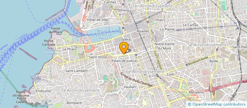 localisation de l'entreprise OPE & CONSILIO  MARSEILLE