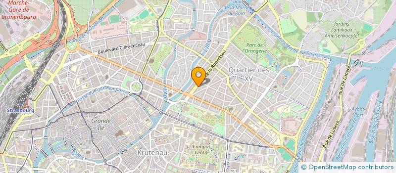 localisation de l'entreprise OPE FAMILY  STRASBOURG